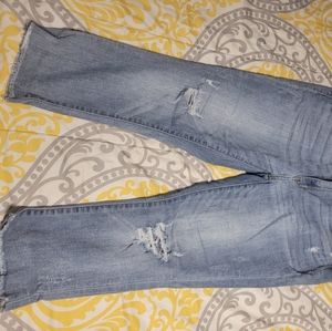 Judy Blue distressed Capri sz 15
